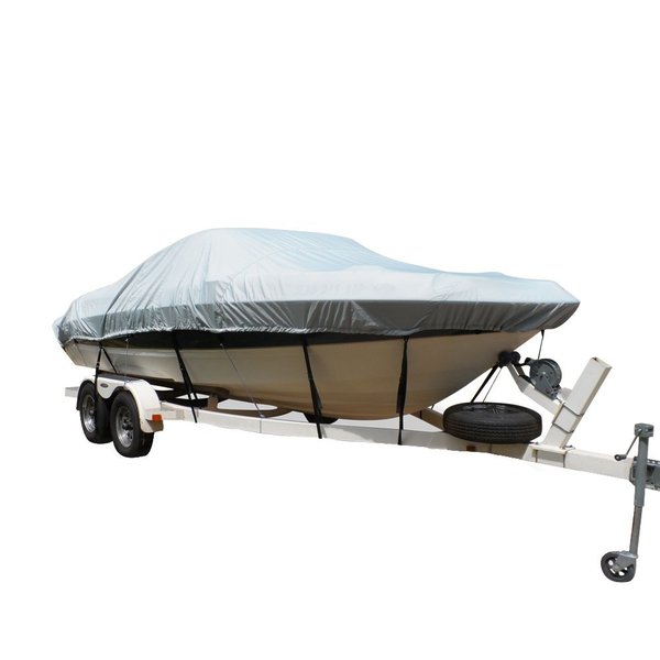 Carver By Covercraft Carver Flex-Fit&trade; PRO Polyester Size 2 Boat Cover f/V-Hull Runabout or Tri-Hull Boats I/O or O/ 79002